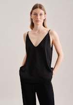 V-Neck Top in Black |  Seidensticker Onlineshop