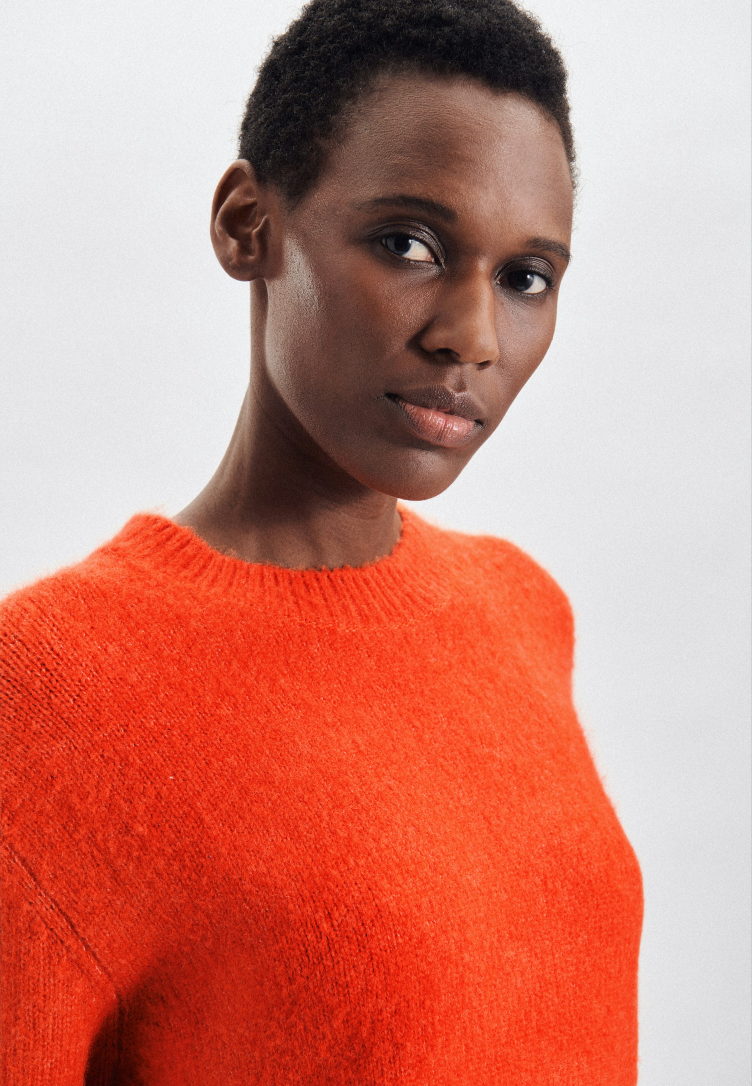 Drykorn Orange Rollkragenpullover Damen Beautiful People Drykorn