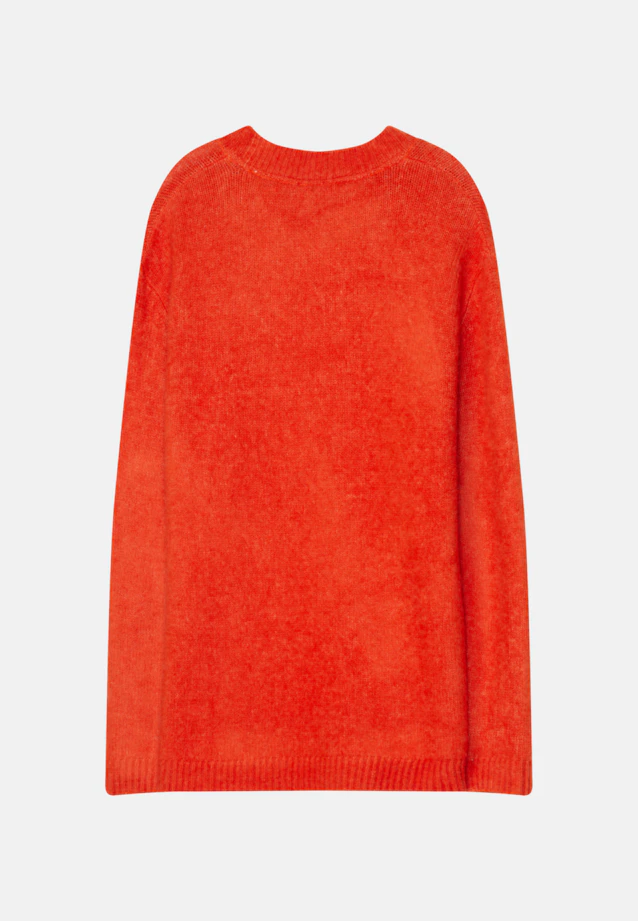 Oversized Pullover Uni in Orange |  Seidensticker Onlineshop