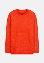 Oversized Pullover Uni in Orange |  Seidensticker Onlineshop