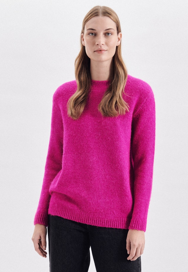 Oversized Pullover Uni in Rosa/Pink |  Seidensticker Onlineshop