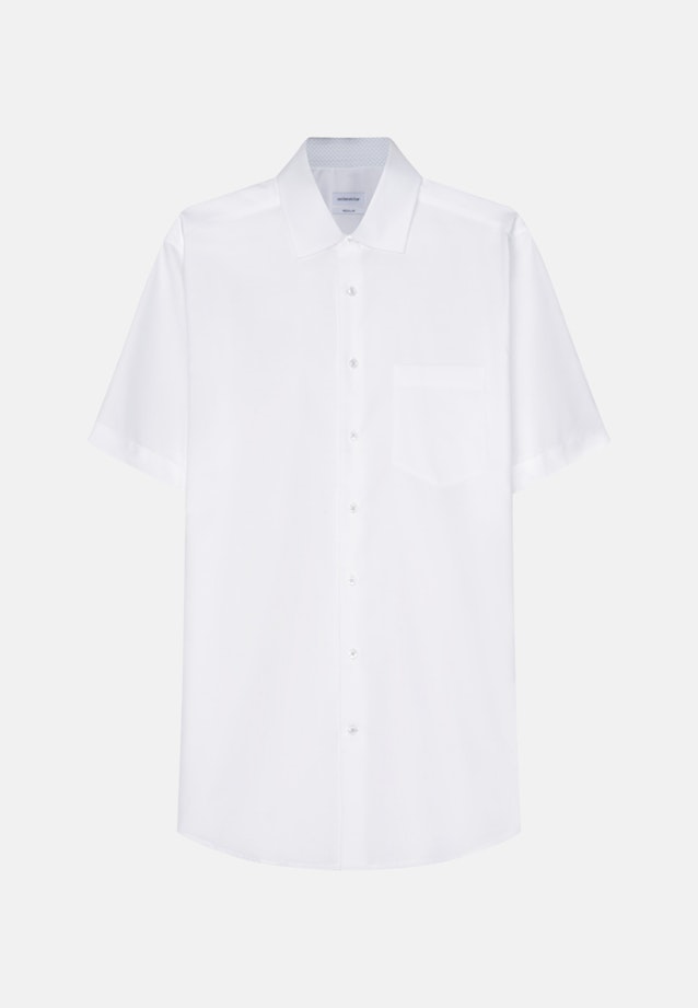 Regular Oxford shirt Uni in White |  Seidensticker Onlineshop