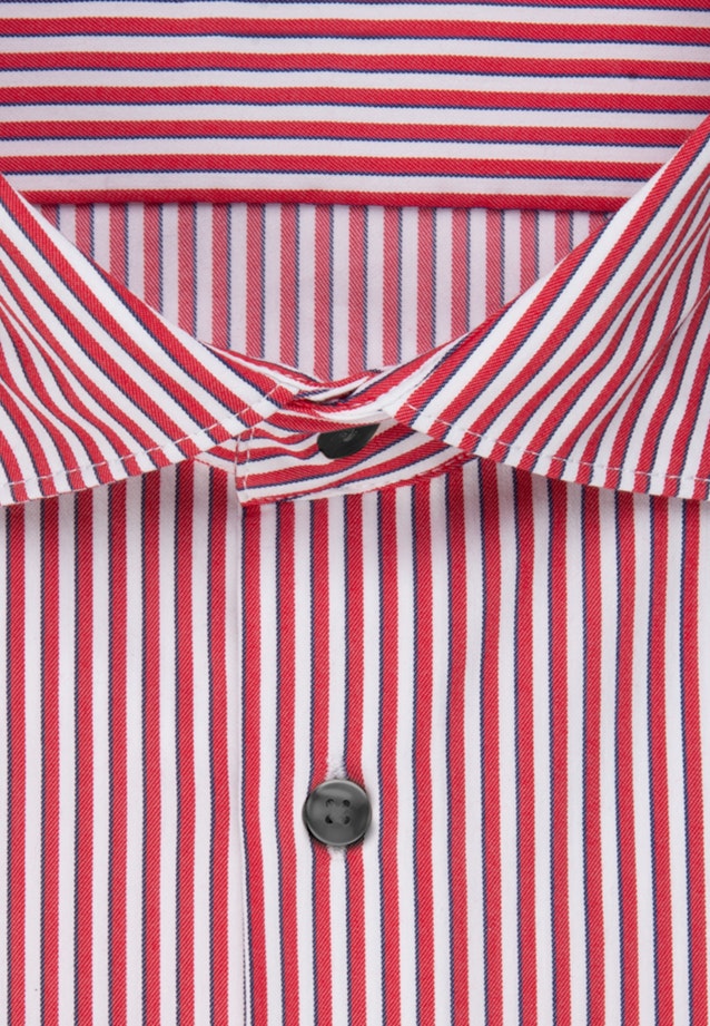 Regular Performance shirt Stripe in Red |  Seidensticker Onlineshop