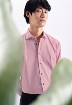 Regular Performance shirt Stripe in Red |  Seidensticker Onlineshop