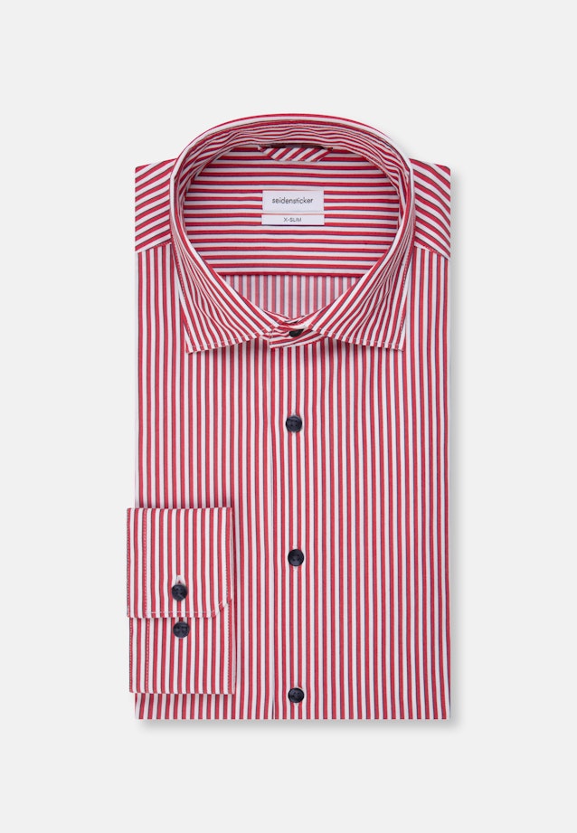 Regular Performance shirt Stripe in Red |  Seidensticker Onlineshop