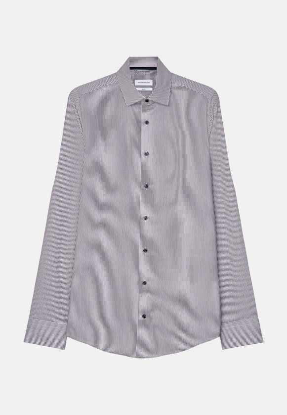 Slim Business Hemd Streifen in Rot |  Seidensticker Onlineshop