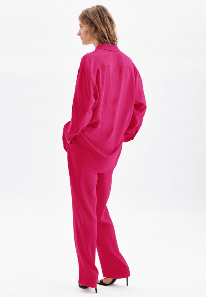 Krepp Longbluse in Rosa/Pink | Seidensticker Onlineshop