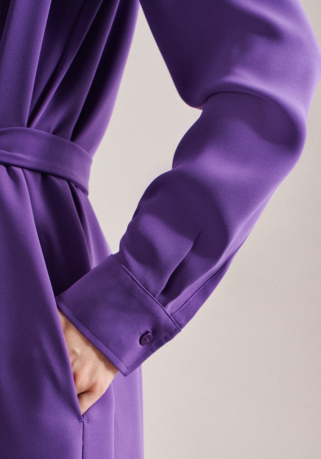 Collar Dress in Purple |  Seidensticker Onlineshop
