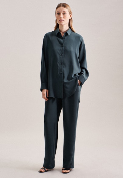 Regular Hose Uni in Grün |  Seidensticker Onlineshop