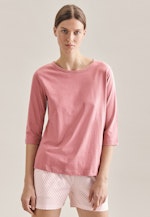 Gerader Schnitt (Normal-Fit) Pyjama Uni in Rose Fuchsia |  Seidensticker Onlineshop