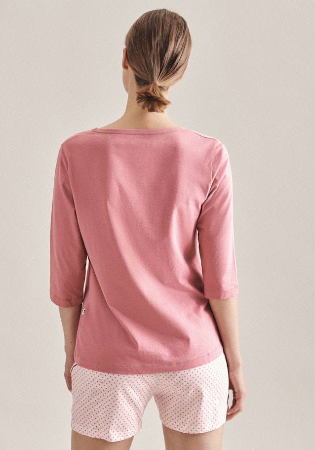 Pyjama Gerader Schnitt (Normal-Fit) in Rosa/Pink | Seidensticker Onlineshop