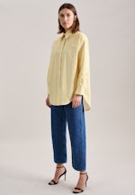 Twill Long Blouse in Yellow |  Seidensticker Onlineshop