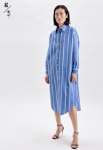 Robe Oversized Manche Longue in Bleu Moyen |  Seidensticker Onlineshop