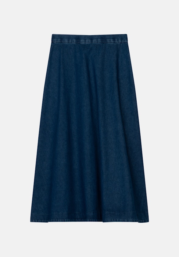 Jupe Uni in Bleu Foncé | Seidensticker Onlineshop