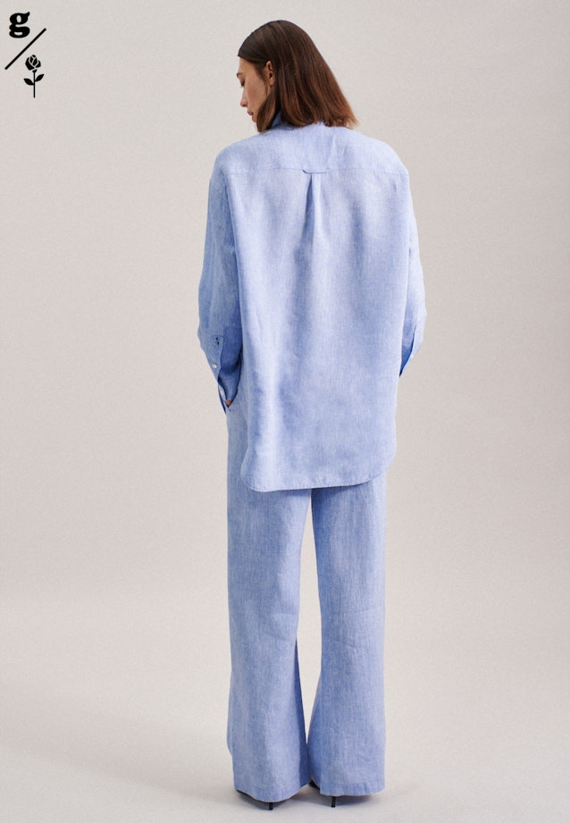 Pantalons Regular Fit Manche Longue in Bleu Foncé |  Seidensticker Onlineshop