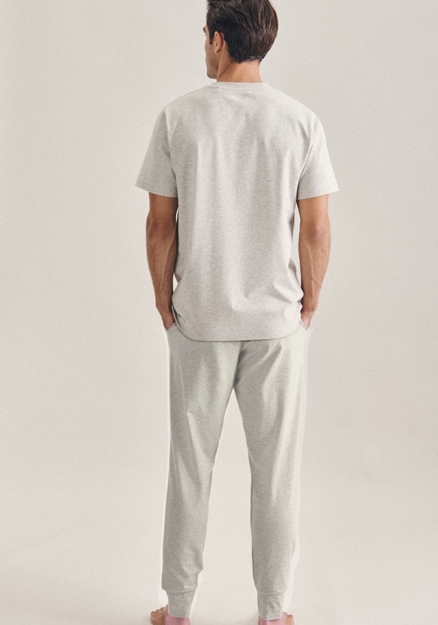 Regular Pyjama Uni in Gris | Seidensticker Onlineshop