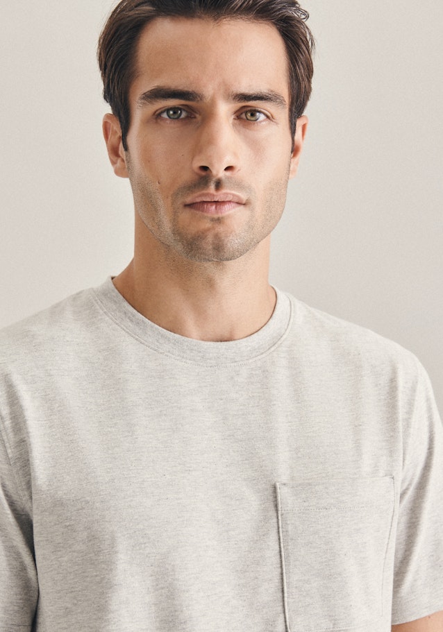 Regular Pyjama Uni in Gris | Seidensticker Onlineshop