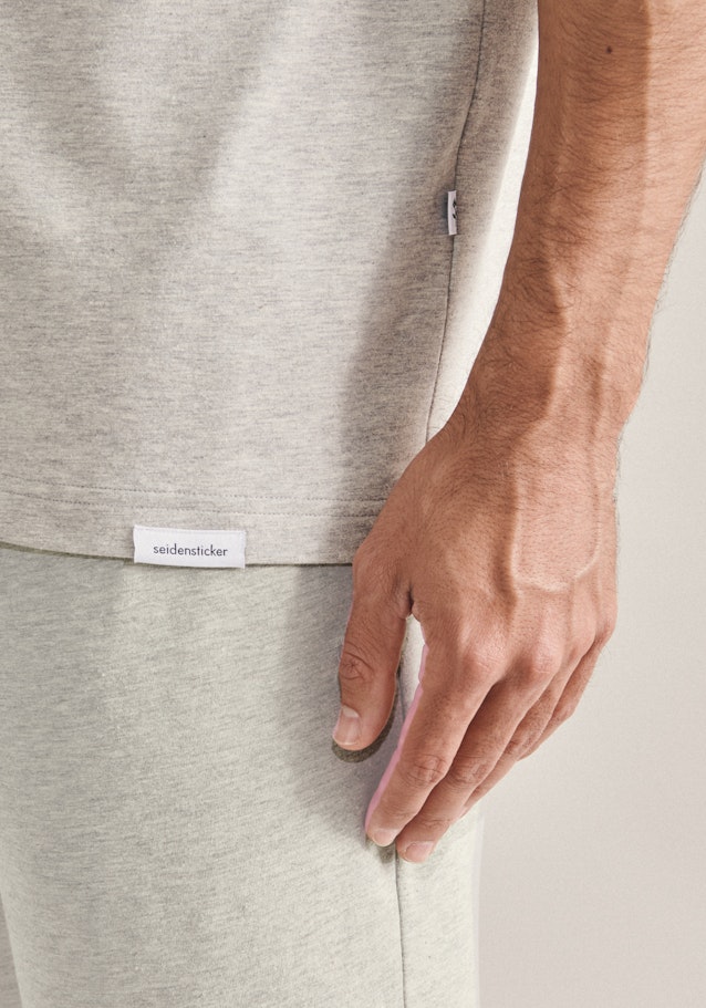 Regular Pyjama Uni in Gris | Seidensticker Onlineshop