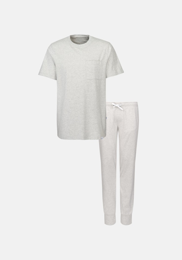 Regular Pyjama Uni in Gris | Seidensticker Onlineshop