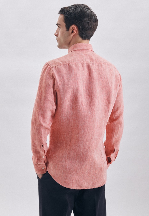 Leinenhemd Slim in Rot |  Seidensticker Onlineshop