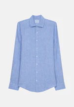 Slim Leinenhemd Uni in Hellblau |  Seidensticker Onlineshop