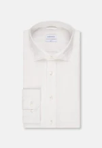 Slim Leinenhemd Uni in Weiß |  Seidensticker Onlineshop