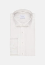 Linen shirt in Slim with Kent-Collar in White |  Seidensticker Onlineshop