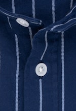 Regular Chemise décontractée rayures in Bleu Moyen |  Seidensticker Onlineshop