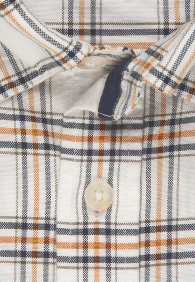 Oxford Kurzarm Oxfordhemd in Regular mit Button-Down-Kragen in Gelb |  Seidensticker Onlineshop