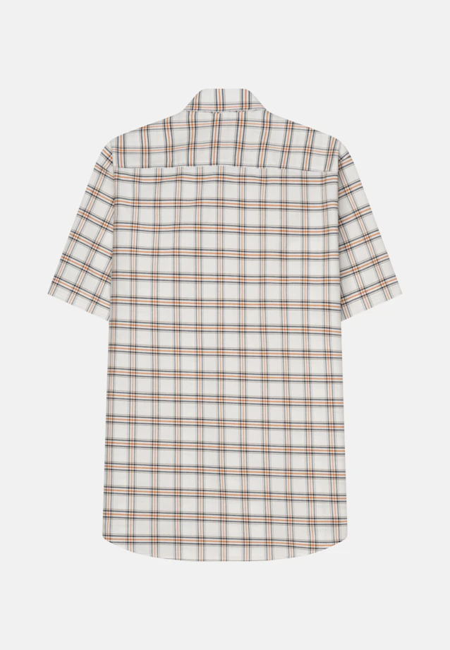 Regular Oxford shirt Check in Yellow |  Seidensticker Onlineshop