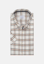 Oxford Kurzarm Oxfordhemd in Regular mit Button-Down-Kragen in Gelb |  Seidensticker Onlineshop