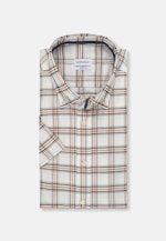 Regular Chemise Oxford carreaux in Jaune |  Seidensticker Onlineshop