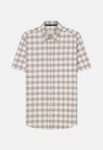 Regular Oxford shirt Check in Yellow |  Seidensticker Onlineshop