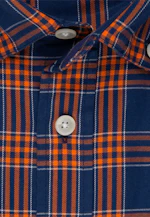Regular Casual shirt Check in Medium Blue |  Seidensticker Onlineshop
