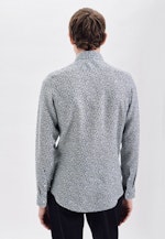 Slim Business Hemd Druck in Dunkelblau |  Seidensticker Onlineshop