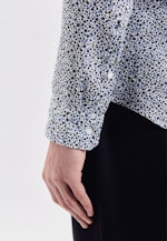 Slim Business Hemd Druck in Dunkelblau |  Seidensticker Onlineshop