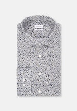 Slim Business Hemd Druck in Dunkelblau |  Seidensticker Onlineshop