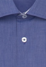 Regular Business Hemd Uni in Mittelblau |  Seidensticker Onlineshop