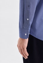 Regular Business Hemd Uni in Mittelblau |  Seidensticker Onlineshop