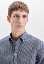 Regular Chemise Oxford rayures in Bleu Moyen |  Seidensticker Onlineshop