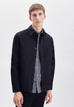 Regular Chemise Oxford rayures in Bleu Moyen |  Seidensticker Onlineshop