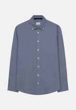 Oxford Oxfordhemd in Regular mit Button-Down-Kragen in Mittelblau |  Seidensticker Onlineshop