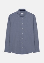 Regular Chemise Oxford rayures in Bleu Moyen |  Seidensticker Onlineshop