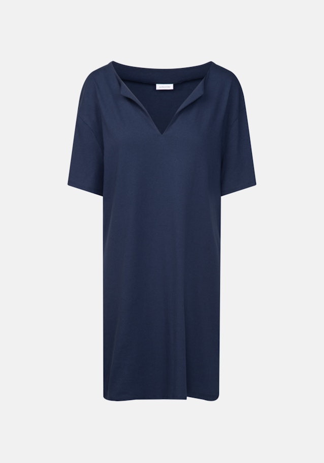 Rundhals Night shirt in Dark Blue |  Seidensticker Onlineshop
