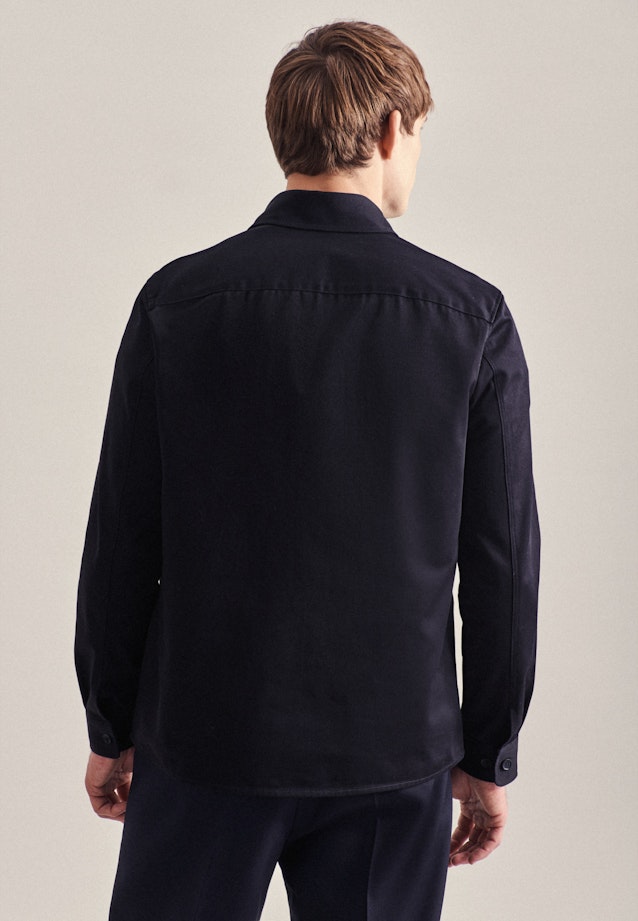 Regular Casual shirt Uni in Dark Blue |  Seidensticker Onlineshop