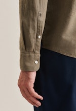 Casual Shirt in Regular with Kent-Collar in Green |  Seidensticker Onlineshop