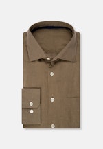 Regular Casual shirt Uni in Green |  Seidensticker Onlineshop