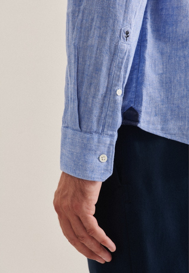 Regular Casual shirt Uni in Light Blue |  Seidensticker Onlineshop