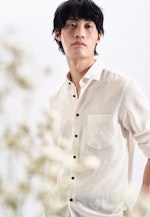 Regular Casual shirt Uni in White |  Seidensticker Onlineshop