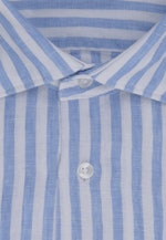 Regular Leinenhemd Streifen in Hellblau |  Seidensticker Onlineshop
